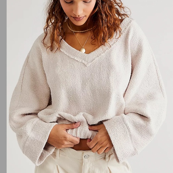 Free People Brb Solid Pullover 